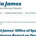 NY State Attorney General James’ Office of Special Investigation Releases Report on Death of Joshua De'Miguel Kavota