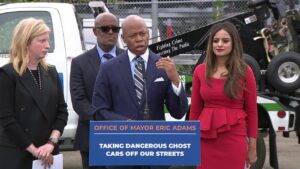 Mayor Eric Adams Launches Task Force to Remove Illegal ‘Ghost Cars’ from NYC Streets