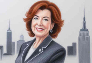 New York State Governor katy Hochul crayon