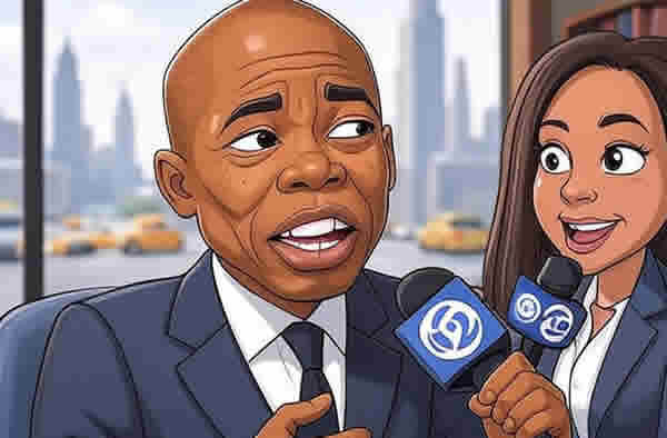 NYC NEWS MAOYR ERIC ADAMS TV