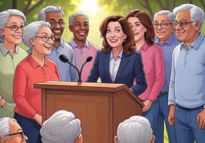 New York. Hochul Expands Free Ride Program for Seniors