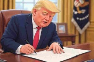 New York USA news Donald Trump signs order