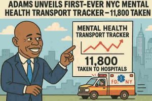 New York news mayor Adams Health Transportation