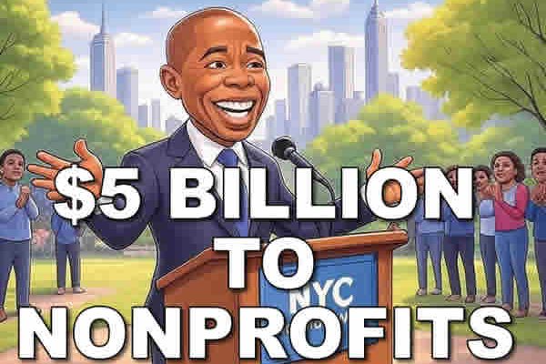 New York News. Adams Where Does the Tax Money Go? $5 Billion in Payments to Nonprofits.