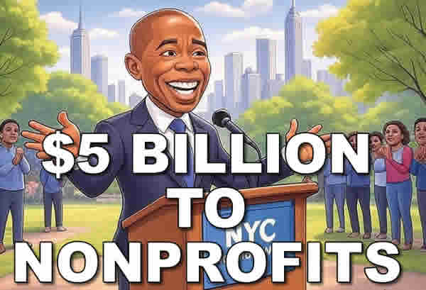 New York News. Adams Where Does the Tax Money Go? $5 Billion in Payments to Nonprofits.