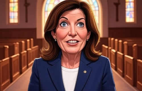 New York News Hochul church USA