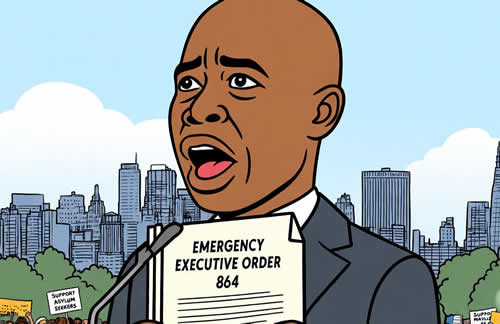 news Emergency Executive Order 864 nyc