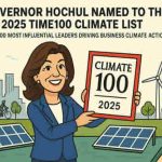 New York. Governor Hochul Named to the 2025 TIME100 Climate List of the 100 Most Influential Leaders Driving Business Climate Action Governor Hochul Named to the 2025 TIME100 Climate List