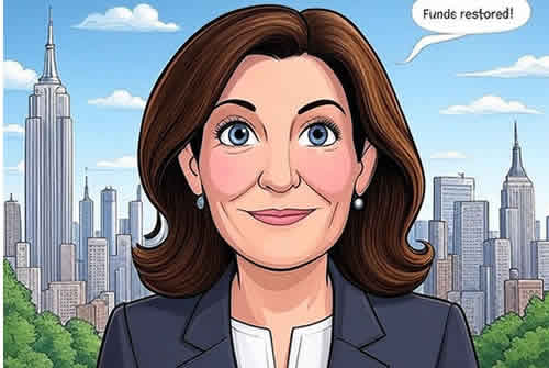 NY News Funds Restored