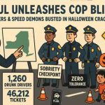 HOCHUL UNLEASHES COP BLITZ: Drunk Drivers & Speed Demons Busted in Halloween Crackdown NY news hallowin Hochul