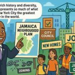 New York City Mayor Eric Adams Jamaica