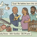 New York. Mayor Adams Unveils CRIB Housing Pilot