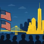 NY news USA flags October 7 2025