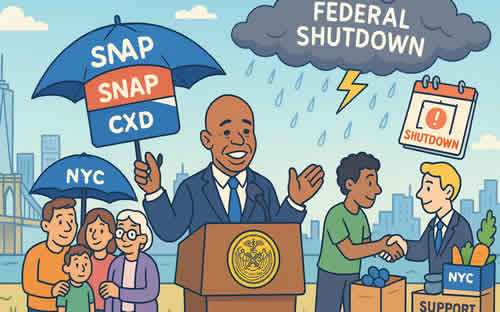 Mayor Adams Announces Public-Private Initiatives to Support NYC’s SNAP Recipients as Federal Government Shutdown Threatens to Cut Off Benefits for 1.8 Million New Yorkers