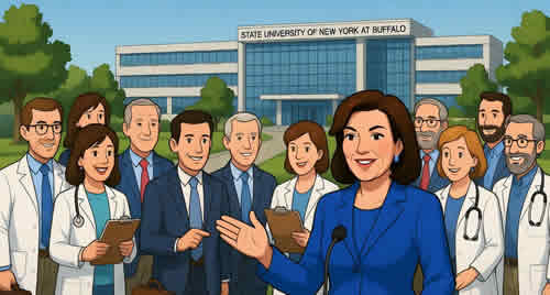 NY news Hochull 2025 BioLab