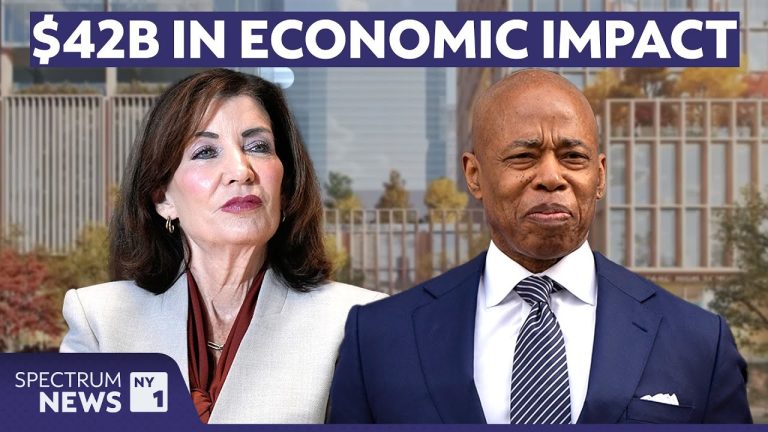 Adams and Hochul highlight their partnership as they unveil new project