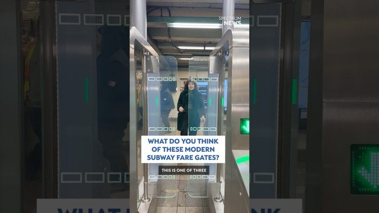 What do you think of these modern subway fare gates?