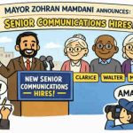 Mayor Zohran Mamdani NYC Cenior communication hires