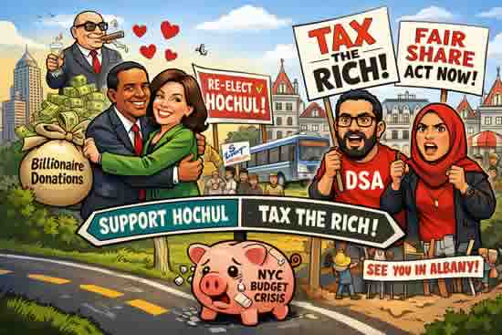 US and New York News: What Democratic Socialists Want from Mamdani - Drawing, Humor, US, Cartoon