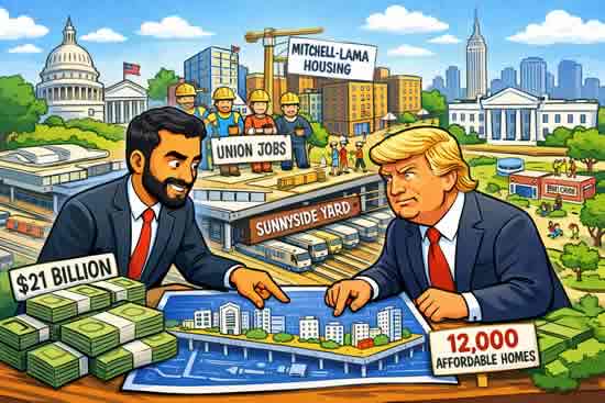NYC USA news Mamdani and Trump housing
