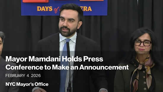 NYC news Mamdani Feb 4 2026