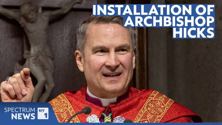 Installation of Archbishop Ronald Hicks | NY1 Coverage