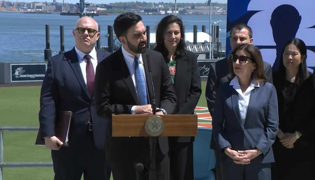 Mamdani and Hochul FIFA New York