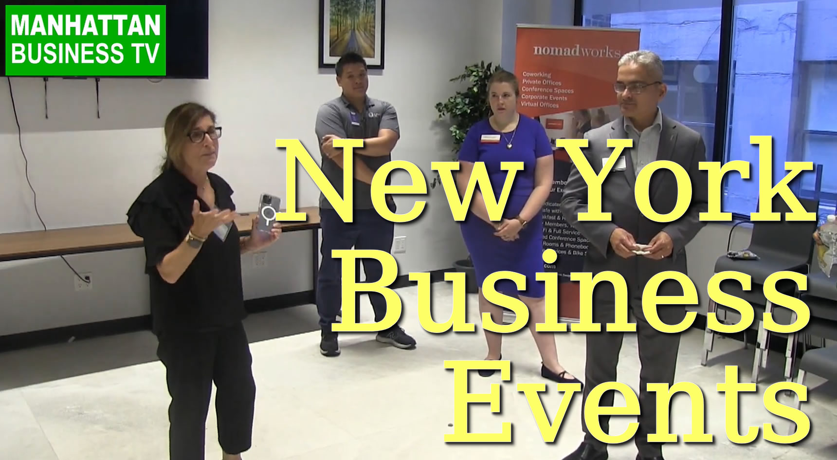 NYC business networking event with entrepreneurs and professionals at a Manhattan meetup