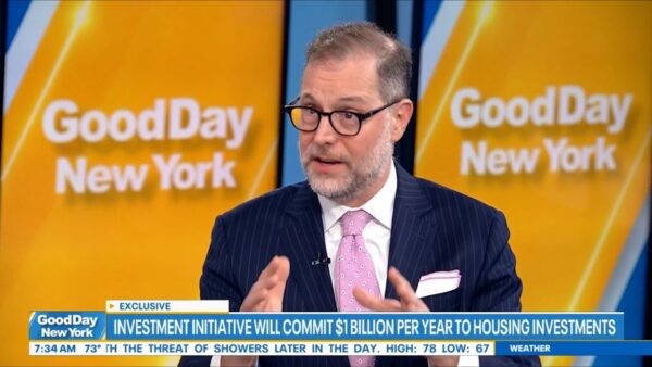 Mark Levine NYC Comptroller speaking about $4 billion housing investment initiative