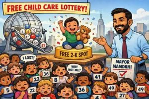 NYC news Mamdani free childcare 2000 kids