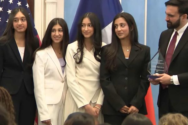 Mayor Zohran Kwame Mamdani presents Service Impact Awards at Gracie Mansion in New York City, April 21, 2026