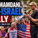 MAY 26, 2026 Rally Anti-Mamdani pro-Israel demonstrators rally in Manhattan with American and Israeli flags on May 26, 2026.