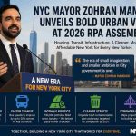 NYC Mayor Zohran Mamdani Unveils Bold Urban Vision at 2026 RPA Assembly - person in news image
