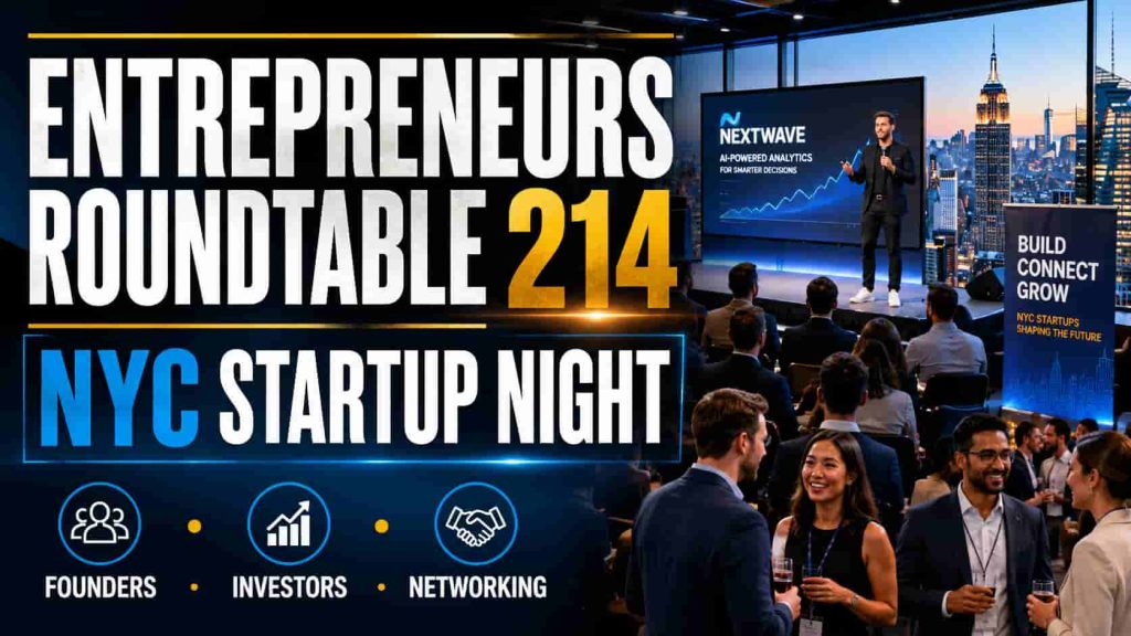 Entrepreneurs Roundtable 214 Brings Founders, Investors and Startup Energy Back to Midtown Manhattan - news image