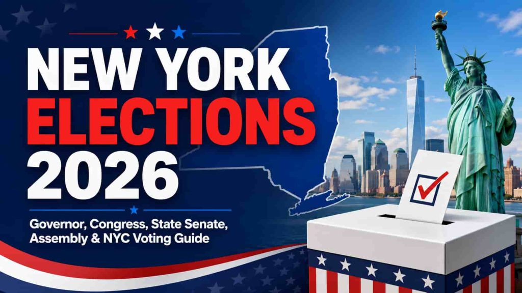 New York Elections 2026: Governor, Congress, State Senate, Assembly and NYC Voting Guide - news image