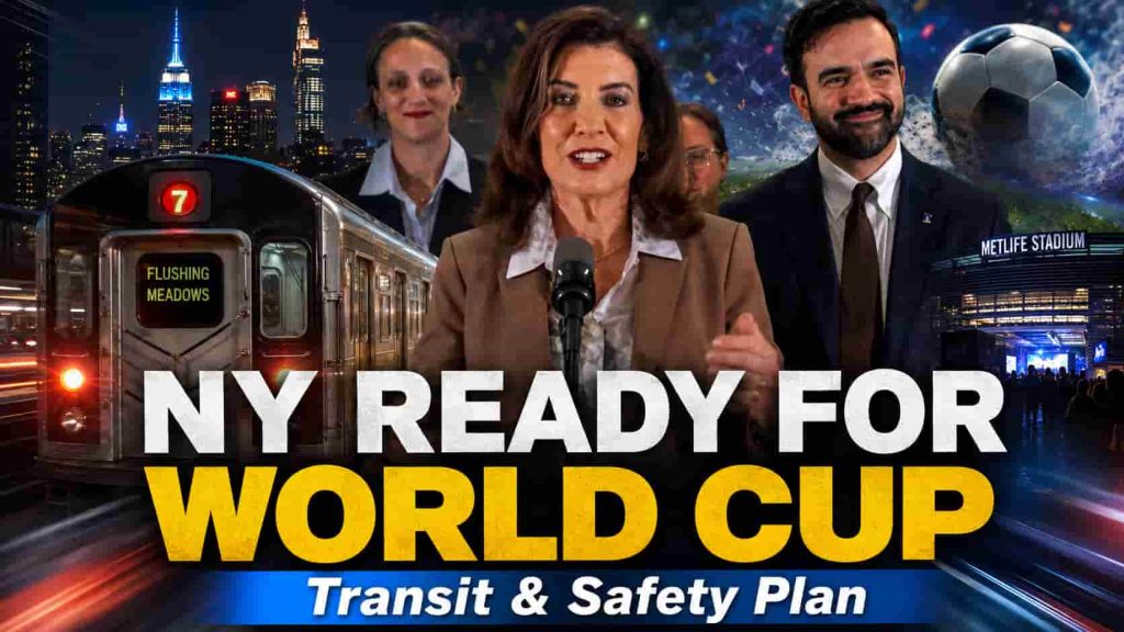 Hochul and Mayor Mamdani Say New York Is Ready for the 2026 World Cup: Transit, Safety and Emergency Plans Announced - news image