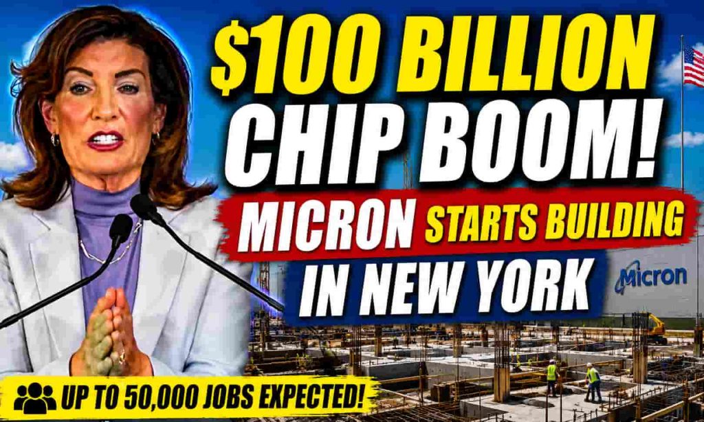 Concrete Progress: Micron Begins Foundation Work on $100 Billion Semiconductor Campus in Central New York - news image