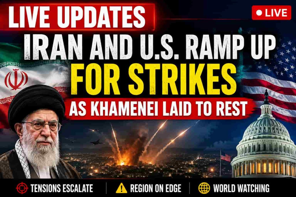 Live Updates: Iran and U.S. ramp up tit-for-tat strikes as Khamenei laid to rest - news image