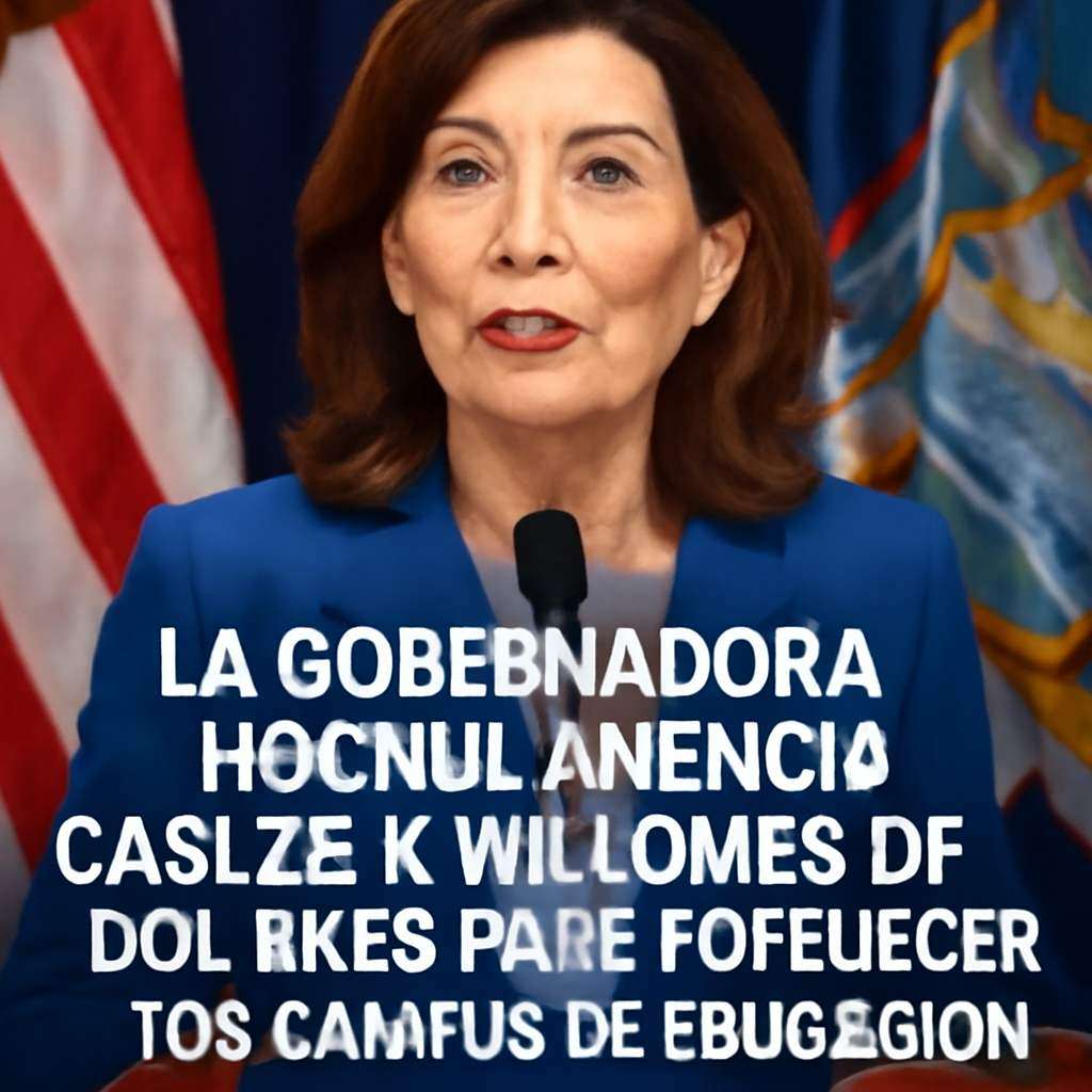 New York news featured image for Governor Kathy Hochul en Espanol