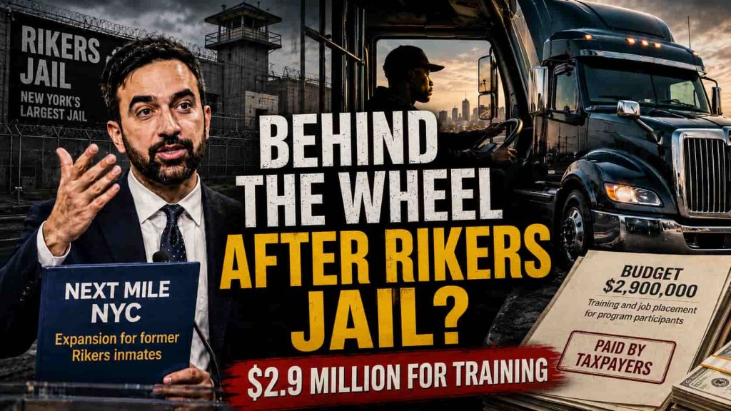 Mayor Mamdani Expands Next Mile NYC, Connecting New Yorkers on Probation to Careers in the High-Paying Trucking Industry - person in news image